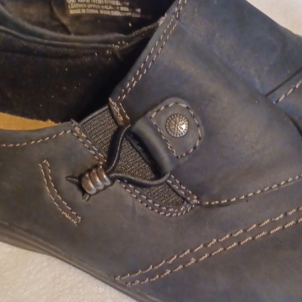 Michel Meynard Black Leather Women's Shoes Size 9